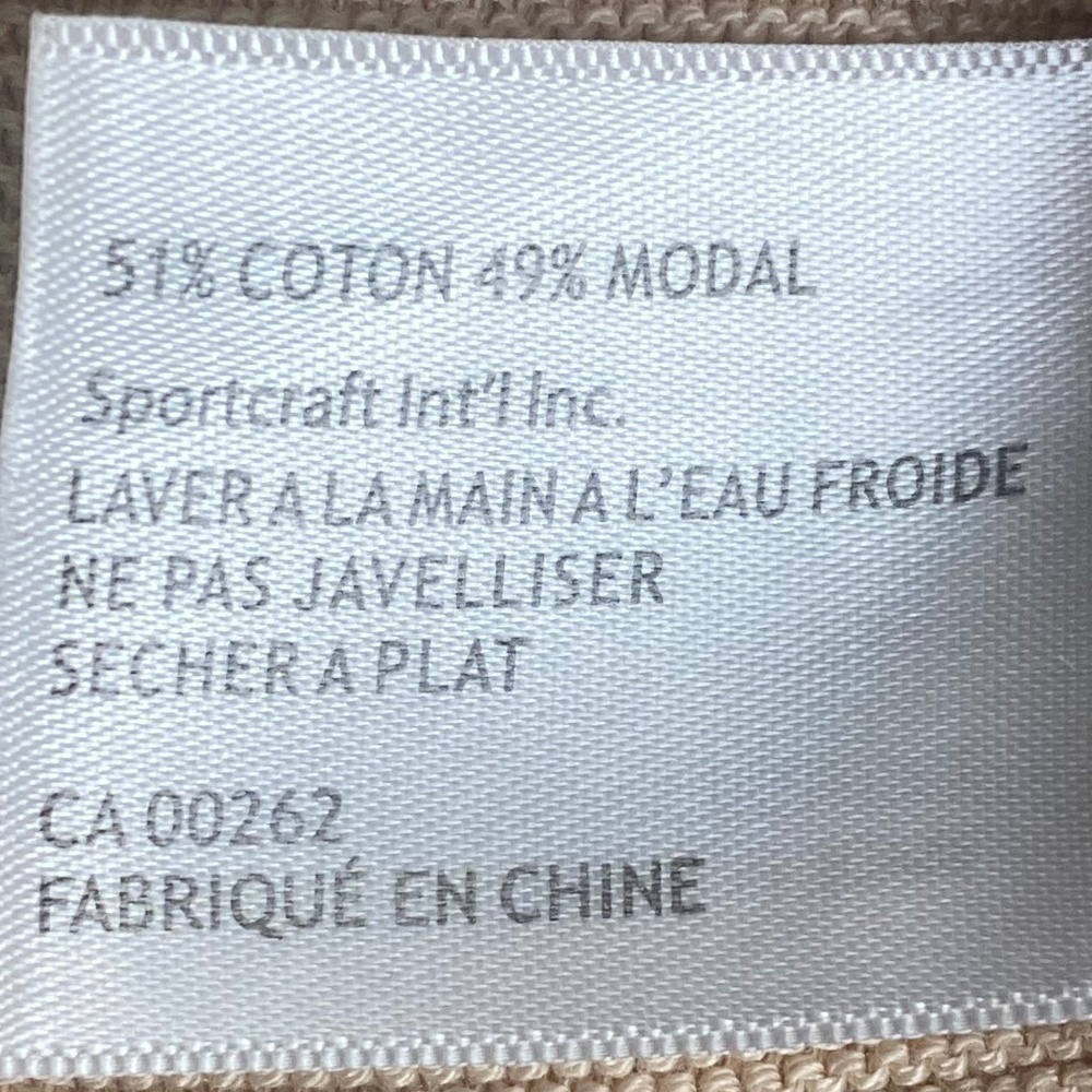 BYLYSE SPENARD Cream Cotton Modal Pocket Tunic Top‎ Quiet Luxury XS - Picture 15 of 16